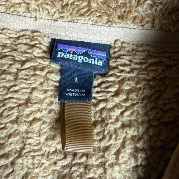 Patagonia Brown Fleece Half-Zip Pullover size large - Picture 6 of 8